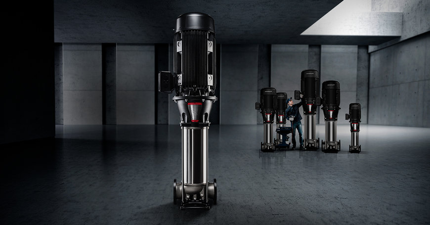 Grundfos adds the CR 255 pump to recent releases, completing the range of extra-large CR pumps